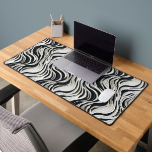 Zebra Pattern Desk Mat
