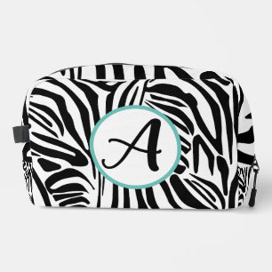 Zebra Pattern Dopp Kit