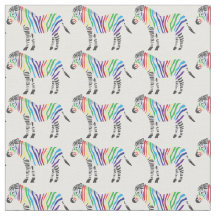 Zebra Pattern Fabric