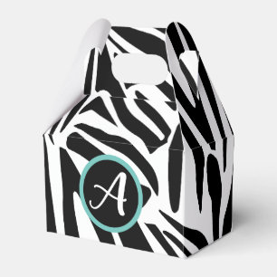 Zebra Pattern Favour Box