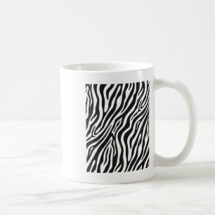Zebra Pattern Funny Graphic Coffee Mug