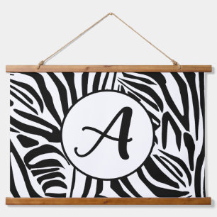 Zebra Pattern Hanging Tapestry