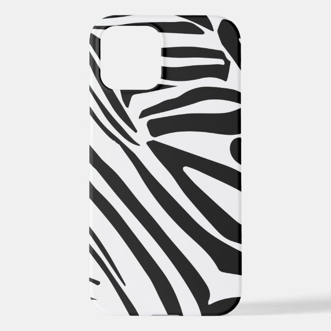 Zebra pattern iPhone case (Back)