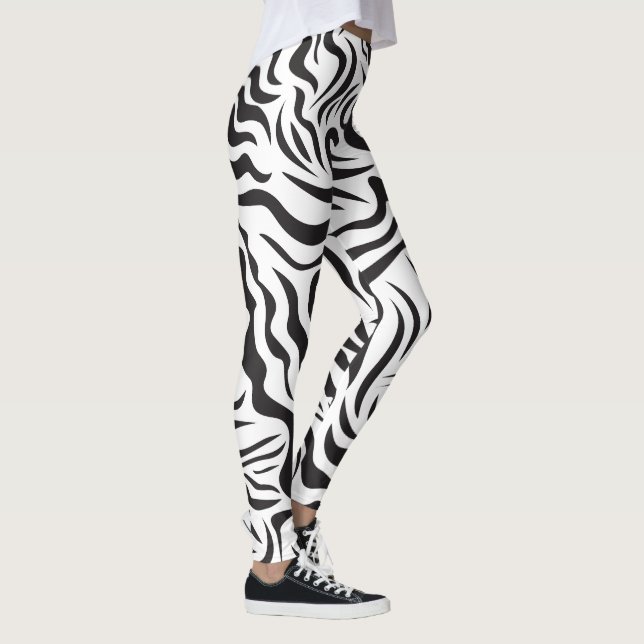 Zebra pattern leggings (Right)
