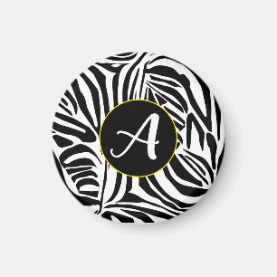 Zebra Pattern Magnet