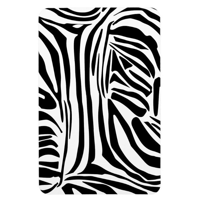 Zebra pattern magnet (Vertical)
