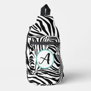 Zebra Pattern Sling Bag