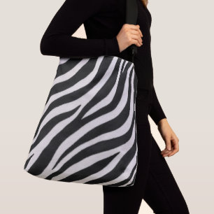 Zebra Pattern Stylish Everyday Carry Crossbody Bag