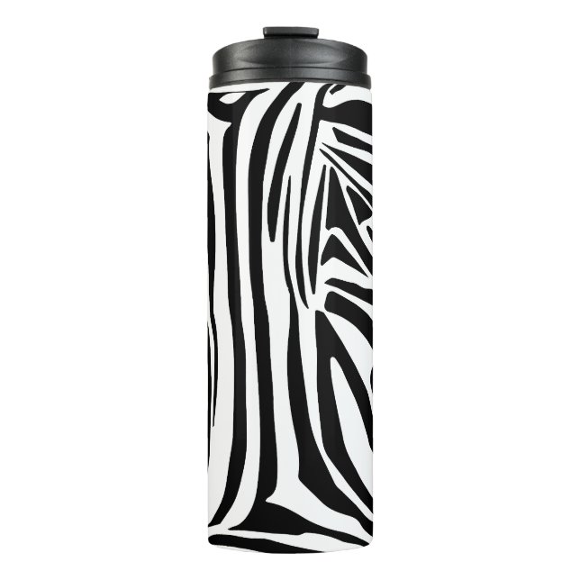 Zebra pattern thermal tumbler (Front)