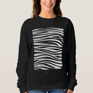 Zebra Pattern Zebra Colours Sweatshirt