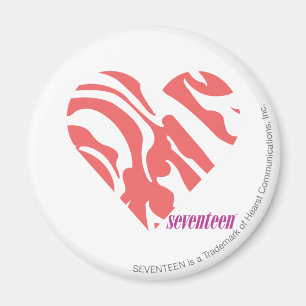 Zebra Pink 2 Magnet