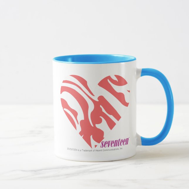 Zebra Pink 2 Mug (Right)