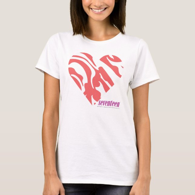 Zebra Pink 2 T-Shirt (Front)