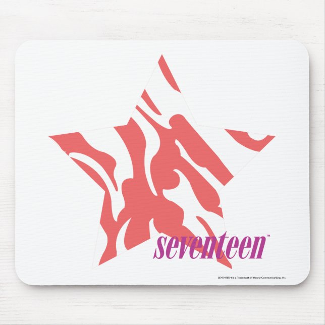 Zebra Pink 3 Mouse Pad (Front)
