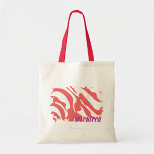 Zebra Pink 4 Tote Bag