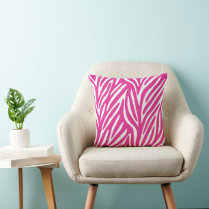 ZEBRA PINK CUSHION
