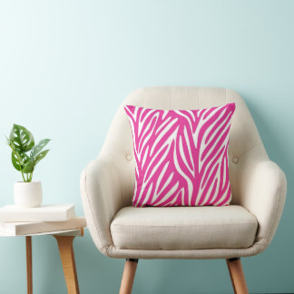 ZEBRA PINK CUSHION