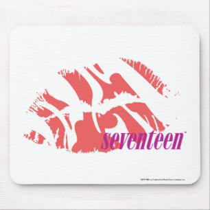 Zebra Pink Mouse Pad