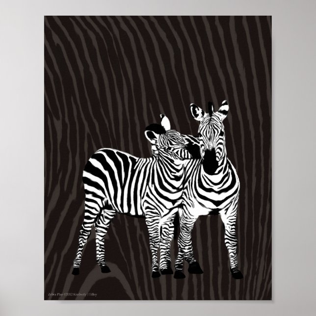 Zebra Play Poster (Front)