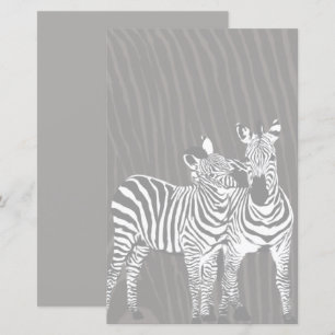 Zebra Play Stationary Paper