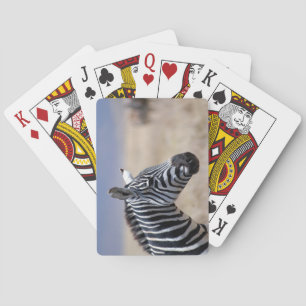 Zebra Playing Cards