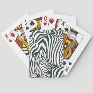 Zebra Playing Cards