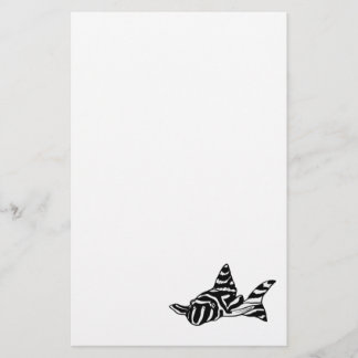 Zebra Plecostomus Pleco Fish Stationary  Stationery