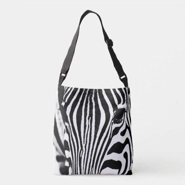 zebra cross body bag