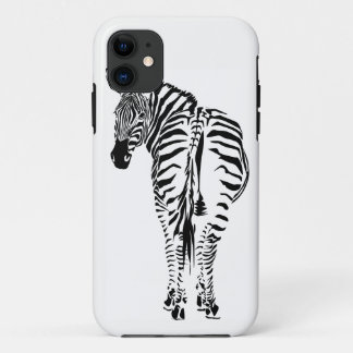 Zebra Portrait Iphone case