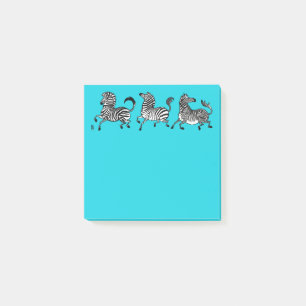 Zebra Post-It Notes