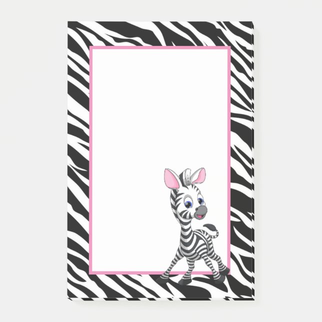Zebra Post-it Notes (Front)