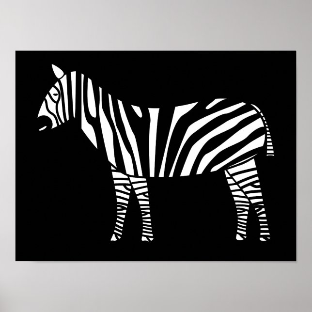 Zebra Poster (Front)