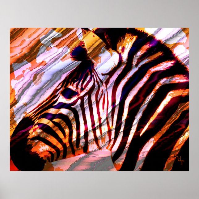 Zebra Poster (Front)