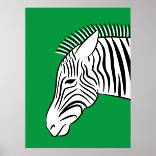 Zebra Poster