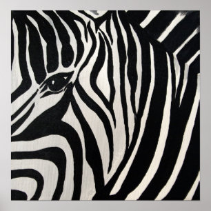 zebra poster