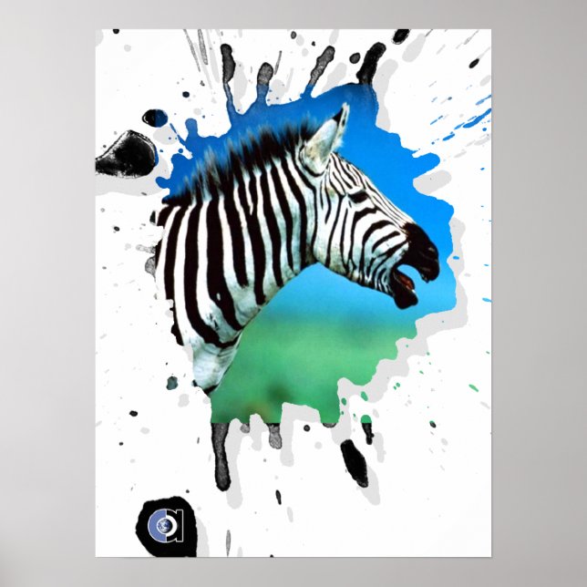 zebra poster (Front)