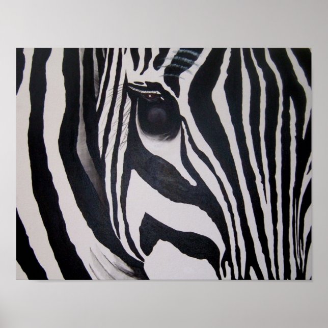 Zebra Poster (Front)