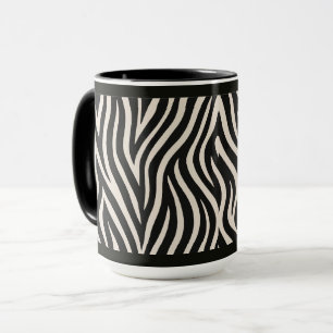 "ZEBRA PRINT" - 15 OZ. COFFEE MUG
