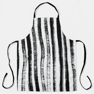 Zebra print apron