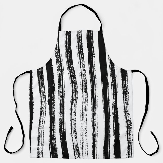 Zebra print apron (Front)