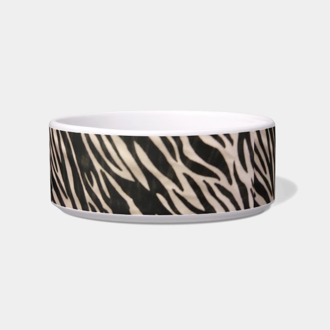 Zebra Print Bowl (Left)