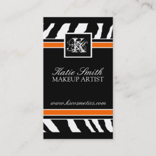 Zebra Print  Business Card