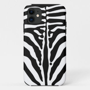 Zebra print iPhone 11 case