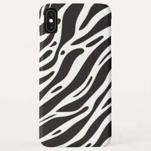 Zebra print iPhone XS max case