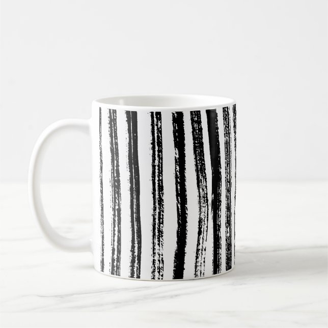 Zebra print coffee mug (Left)