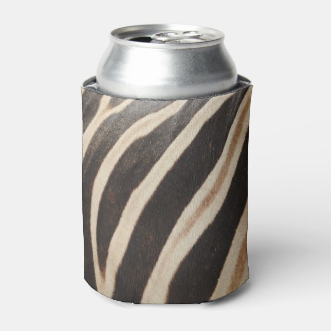 Zebra Print Cooler (Can Front)
