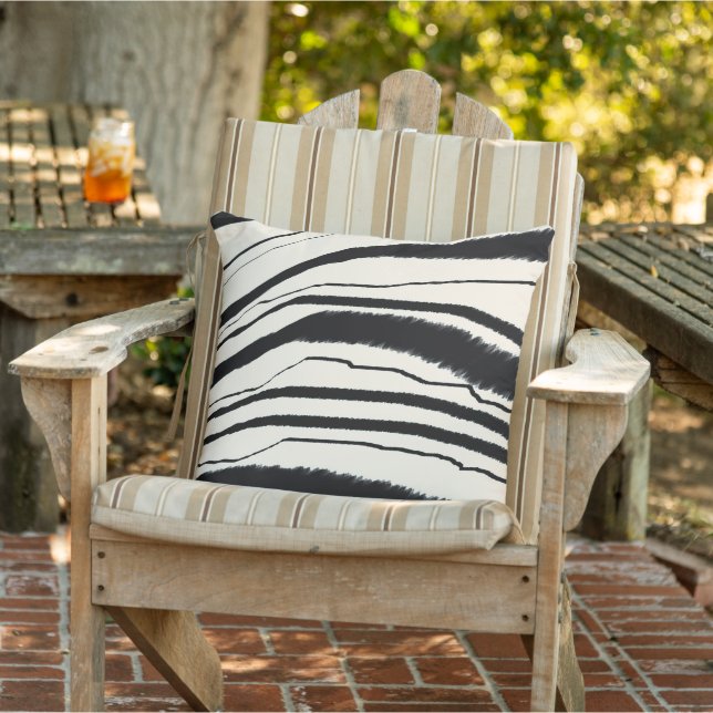Zebra Print  Cushion (Chair)