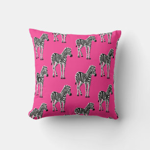 Zebra Print Cushion