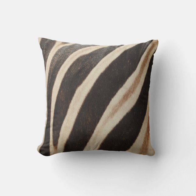 Zebra Print Cushion (Front)