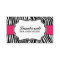 Zebra Print Fashion Hot Pink Elegant Modern Classy